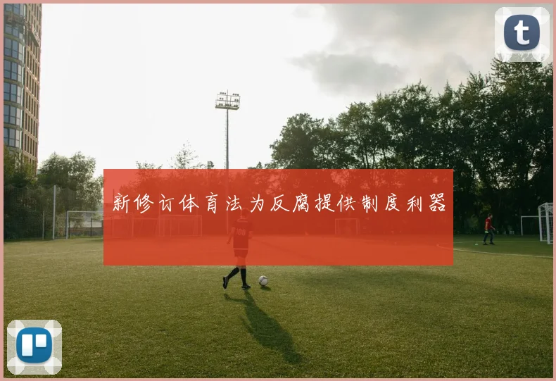 新修订体育法为反腐提供制度利器